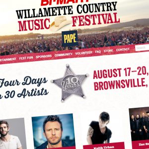 Bi-Mart Willamette Country Music Festival
